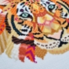 Picture of Mandala Tiger Cross Stitch Kit by Meloca Designs