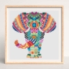 Picture of Mandala Elephant Diamond Painting Kit by Meloca Designs