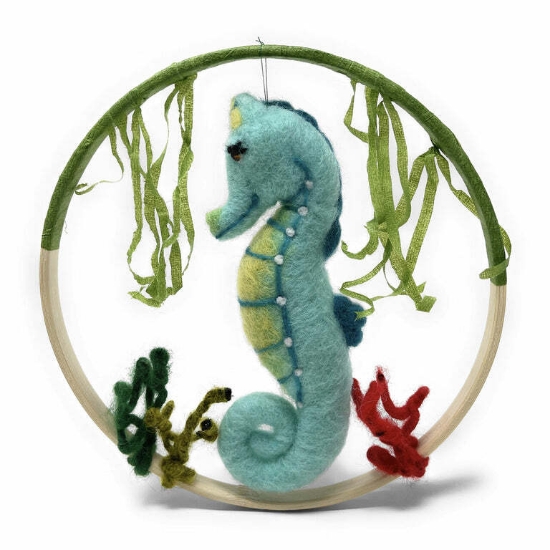 Picture of Sea Horse Needle Felting Kit