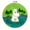 Picture of Moomintroll Dipping Needle Felting Kit