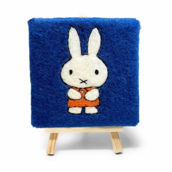 Picture of Miffy in an Orange Dress Needle Felting Kit