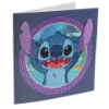 Picture of Stitch 18x18cm Crystal Art Card