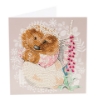 Picture of Mrs. Tiggy-winkle 18x18cm Crystal Art Card