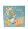 Picture of Peter & Easter 18x18cm Crystal Art Card