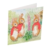 Picture of The Flopsy Bunnies 18x18cm Crystal Art Card