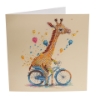 Picture of Cute Baby Giraffe 18x18cm Crystal Art Card