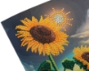 Picture of Soulful Sunflower 18x18cm Crystal Art Card
