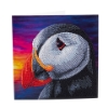 Picture of Puffin 18x18cm Crystal Art Card