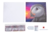 Picture of Puffin Sunset 18x18cm Crystal Art Card