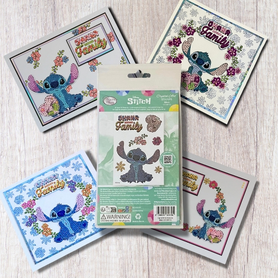 Picture of Crystal Art A4 Stamp Set  - Disney Stitch