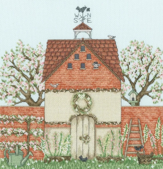 Picture of A Country Estate: Dovecote Cross Stitch Kit by Bothy Threads