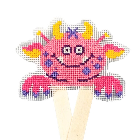 Picture of Mini Monsters - Peggy  Cross Stitch Kit by Bothy Threads
