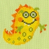 Picture of Massive Monsters - Yazz Cross Stitch Kit by Bothy Threads