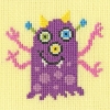 Picture of Massive Monsters - Perry Cross Stitch Kit by Bothy Threads