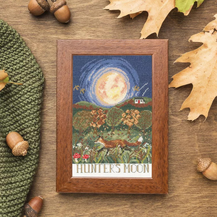 Bothy Threads XDD4 Snow Moon Cross Stitch Kit - JK's Cross Stitch Supplies