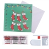 Picture of Friends Holiday Cheer - 18x18cm Crystal Art Card
