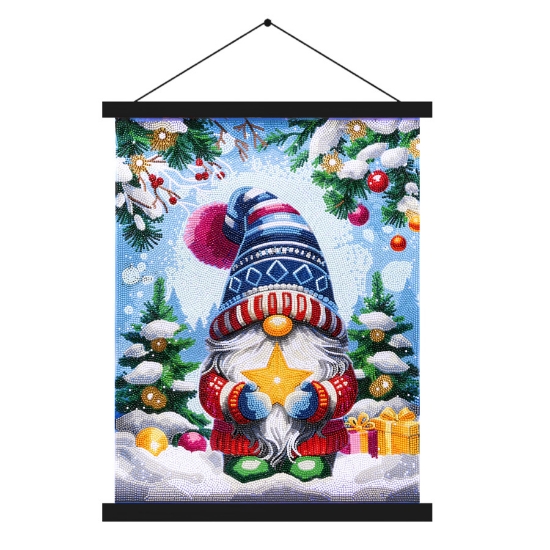 Picture of Glittery Gonk - Crystal Art 40x50cm Scroll Kit