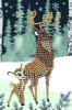 Picture of Great Prince and Bambi - 10x15cm Crystal Art Card (Disney)