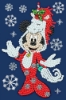 Picture of Festive Minnie - 10x15cm Crystal Art Card (Disney)