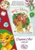 Picture of The Festive Lion King (Simba and Friends) - 10x15cm Crystal Art Card (Disney)