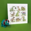 Picture of Raar Dinosaurs Cross Stitch Kit By Bothy Threads
