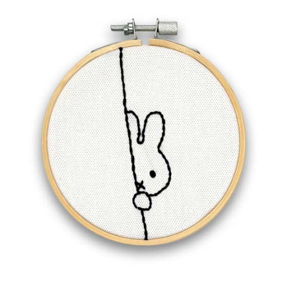 Picture of Miffy at The Theatre Mini Embroidery Kit With a Hoop