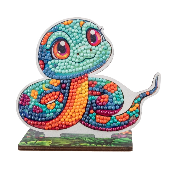 Picture of Snake - Wildlife Crystal Art Buddy Kit