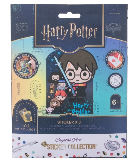 Picture of Harry Potter Sticker Pack Blind Bag - 3x DIY Diamond Art Stickers