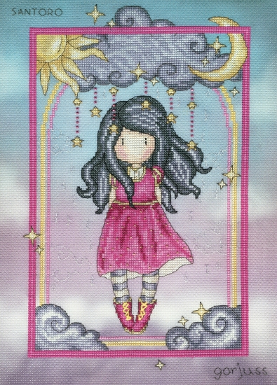 Picture of Little Storm Cloud - (Gorjuss) Cross Stitch Kit by Bothy Threads