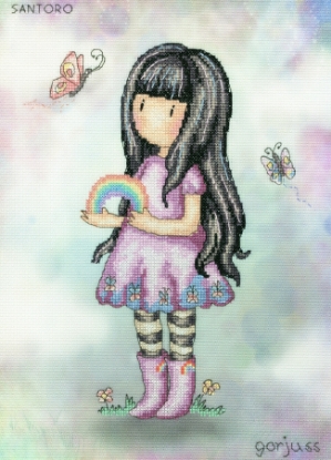 Show details for Somewhere - (Gorjuss) Cross Stitch Kit by Bothy Threads Picture of Somewhere - (Gorjuss) Cross Stitch Kit by Bothy Threads