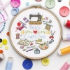 Picture of My Craft Den (Helen Smith) Cross Stitch Kit by Bothy Threads