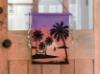 Picture of Fabric Flair Scenery Tropical Sunset 18 Count Fat Quarter Aida measuring 45cm x 50cm (18 x 19 Inches)