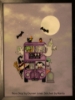 Picture of Fabric Flair Scenery Haunted Moon 32 Count Cotton Evenweave Fat Quarter measuring 45cm x 50cm (18 x 19 Inches)