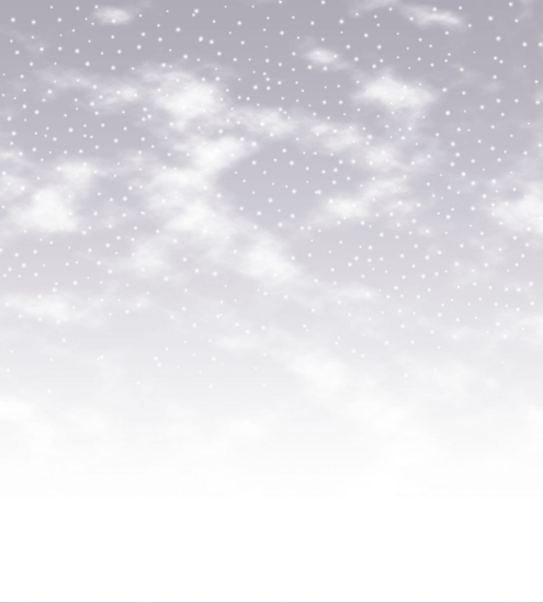 Picture of Fabric Flair Scenery Snowy Days Grey Landscape 32 Count Cotton Evenweave Fat Quarter measuring 45cm x 50cm (18 x 19 Inches)