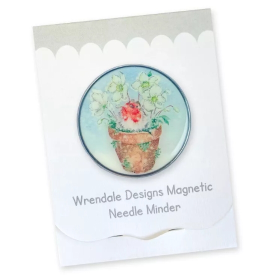 Picture of Season's Tweetings Robin Needle Minder by Bothy Threads