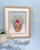 Picture of Season's Tweetings Robin - (Hannah Dale) Cross Stitch Kit By Bothy Threads