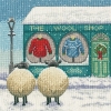 Picture of The Wool Shop Sheep Cross Stitch Kit By Bothy Threads