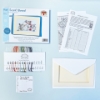 Picture of Hat, Scarf, Gloves Christmas Card Cross Stitch Kit by Bothy Threads