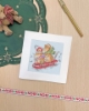 Picture of Hold Tight Christmas Card Cross Stitch Kit by Bothy Threads