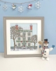 Picture of Christmas Townhouse Cross Stitch Kit By Bothy Threads