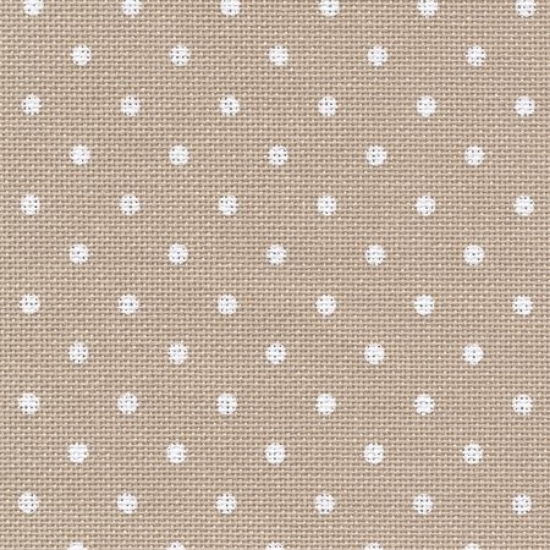 Picture of Zweigart Reed Green Dots Petit Point 32 Count Murano Cotton Evenweave (7309)