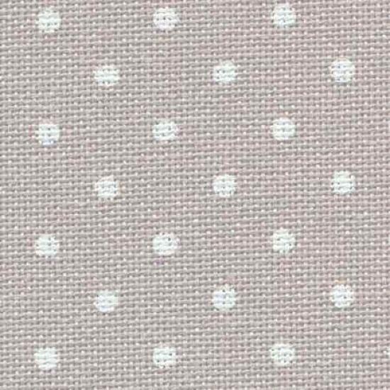 Picture of Zweigart Grey Dots Petit Point 32 Count Murano Cotton Evenweave (7349)