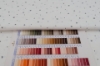 Picture of Zweigart Sparkle White/Grey Stars 32 Count Belfast Linen Evenweave (1369)