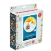Picture of Coastal Sunset in a Hoop Needle Felting Kit