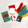 Picture of Mini Masterpiece Poppies at Sunrise Needle Felting Kit