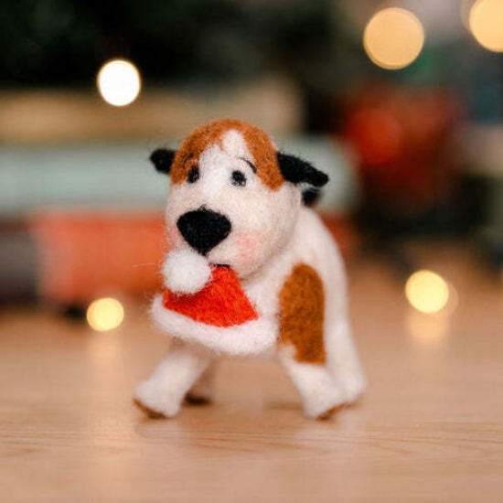 Picture of Santa Paws Puppy Needle Felting Kit