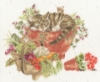 Picture of Purrrfect Spot Cat - (Hannah Dale) Cross Stitch Kit By Bothy Threads