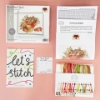 Picture of Purrrfect Spot Cat - (Hannah Dale) Cross Stitch Kit By Bothy Threads