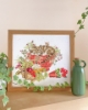 Picture of Purrrfect Spot Cat - (Hannah Dale) Cross Stitch Kit By Bothy Threads