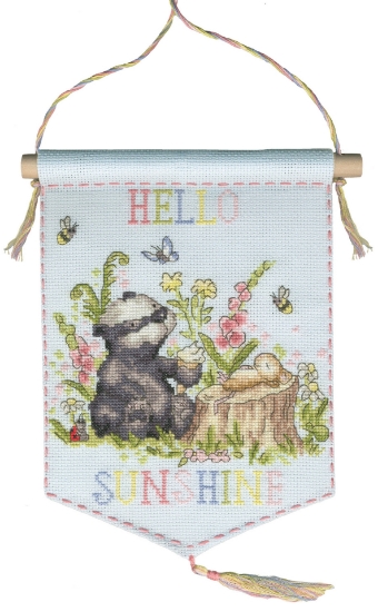 Picture of Hello Sunshine Cross Stitch Kit By Bothy Threads